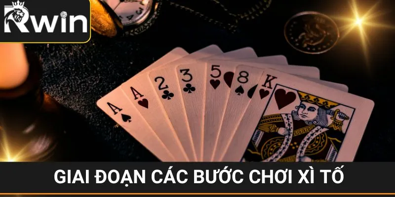 Cách Chơi Xì Tố - RWIN Chia Sẻ Các Kĩ Thuật Chơi Tất Thắng 3 Cách chơi Xì Tố trải qua những giai đoạn nào?